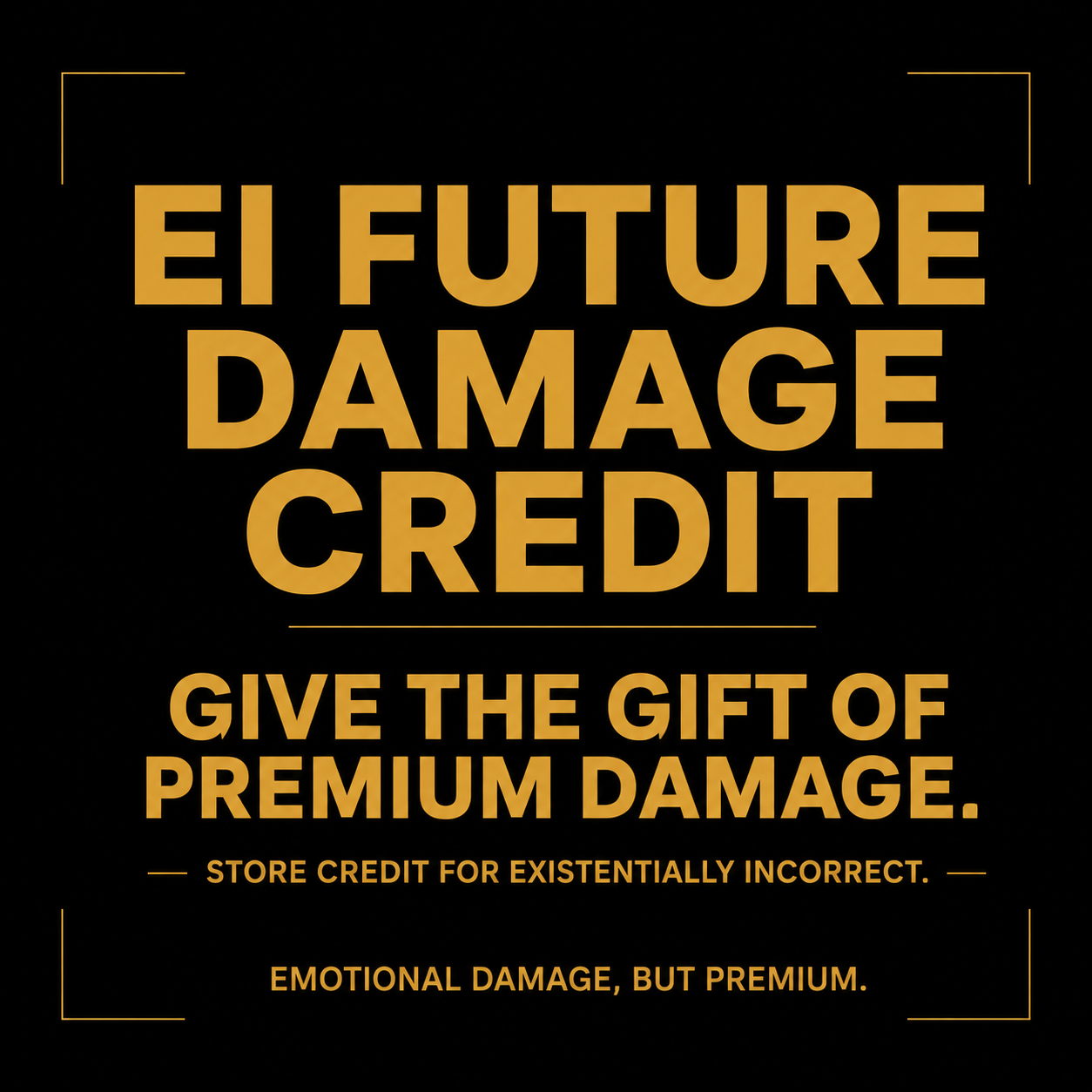 EI Future Damage Credit